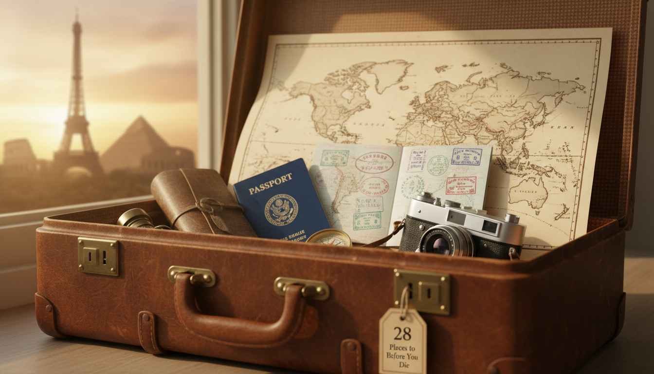 28 places to visit before you die