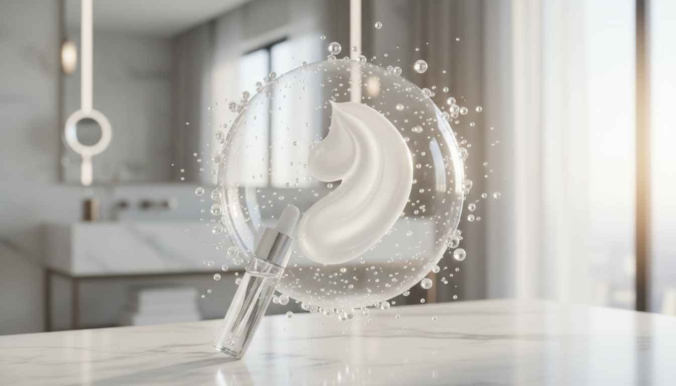 moisturizer bubble skincare