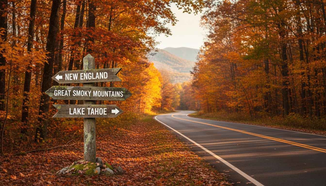 top places to visit in the fall in the US